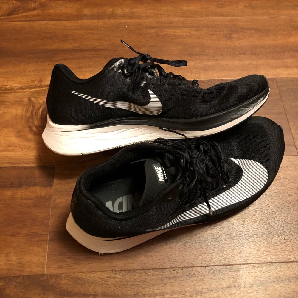 Nike Zoom Fly running shoes.